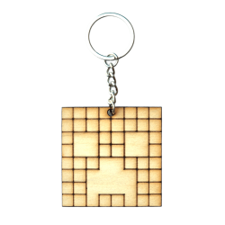 Creeper - Drewniany brelok