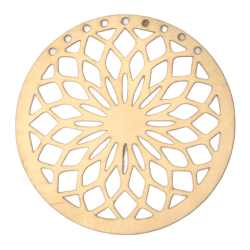 Mandala - Obręcz drewniana...