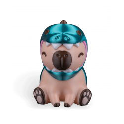 Capybara Dino - 3D figurine for painting