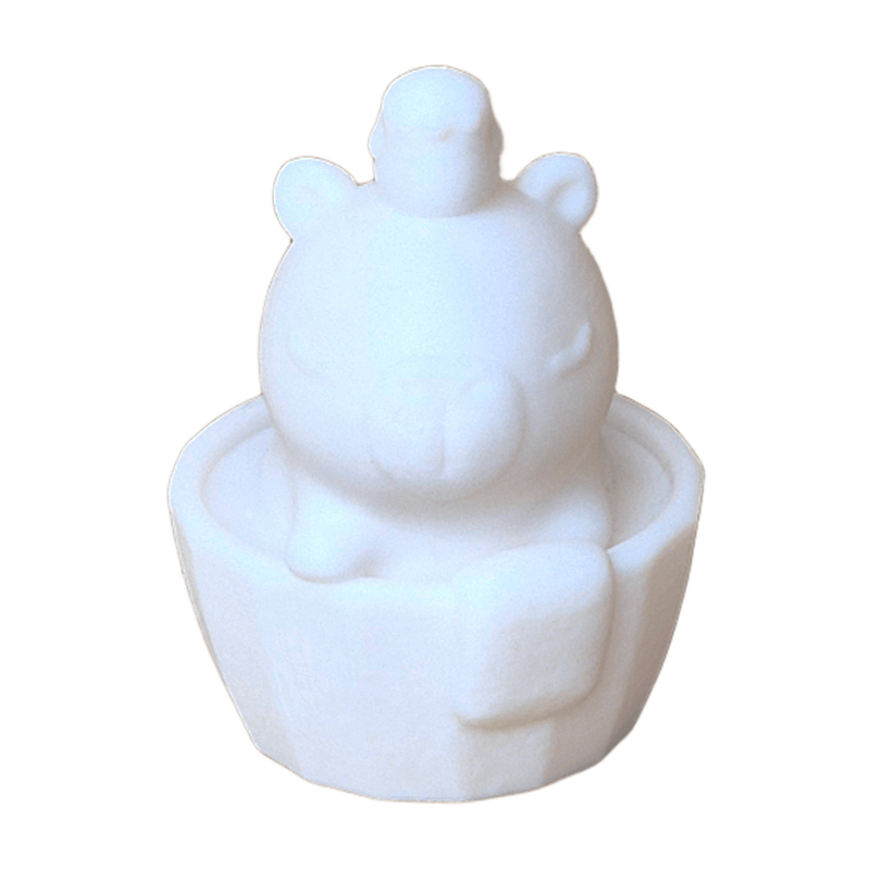 Kapibara w wannie - Figurka 3D do malowania