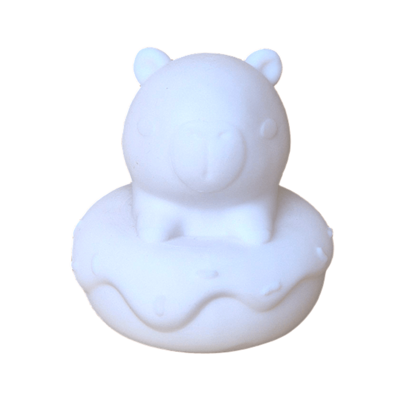 Kapibara pączek - Figurka 3D do malowania