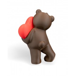 Love bear - 3D figurine for painting