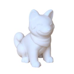 Dog - 3D figurine for painting