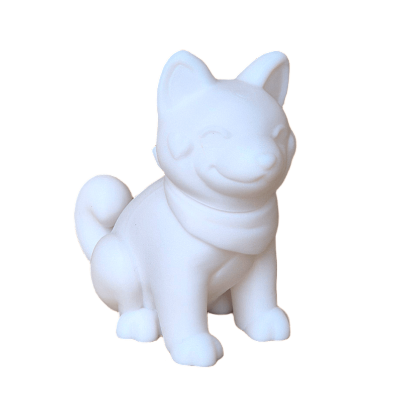 Dog - 3D figurine for painting
