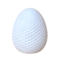  Jajko geodezyjne - Figurka 3D do malowania